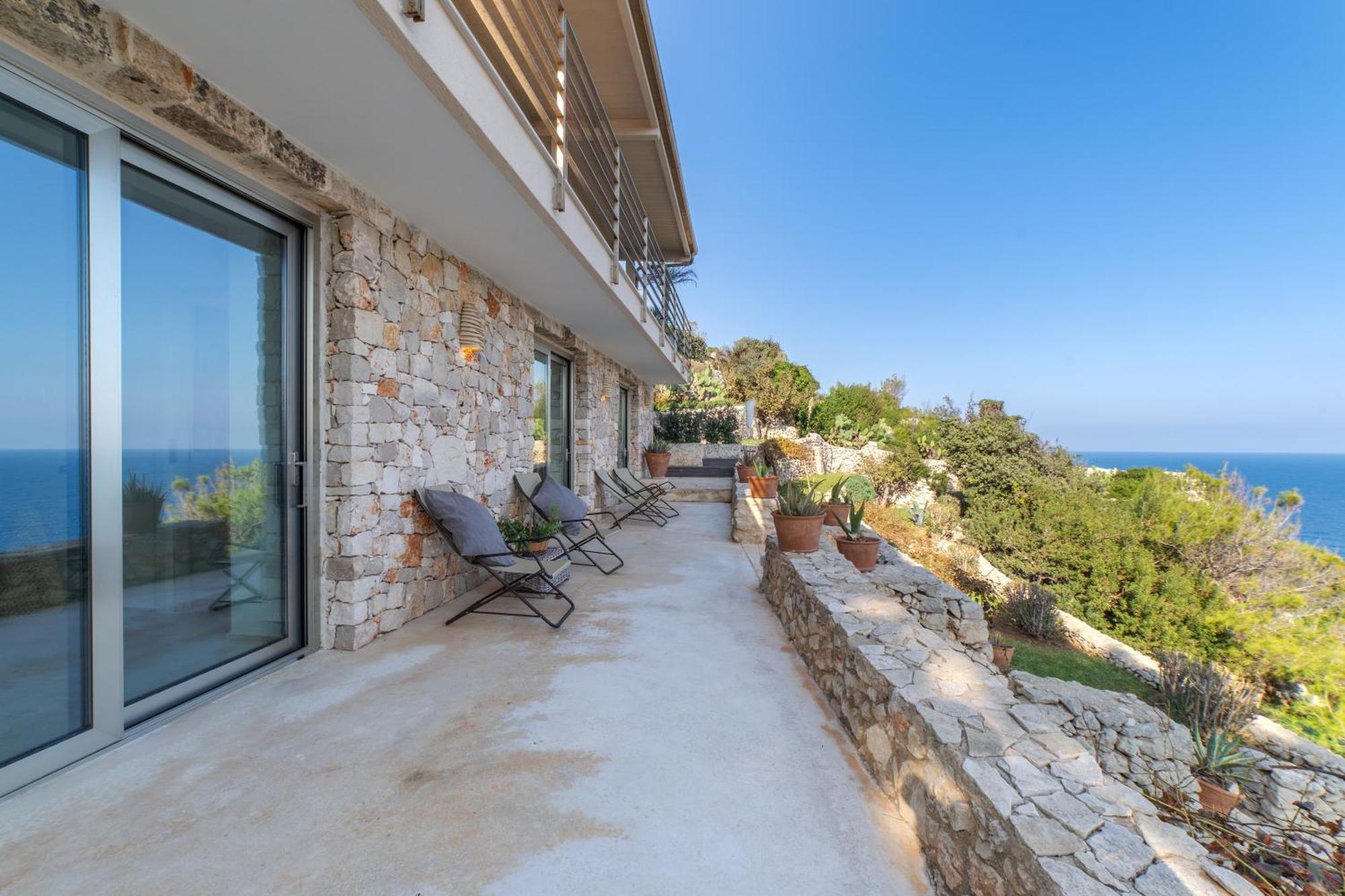 Villa Cliff Gagliano del Capo Esterno foto