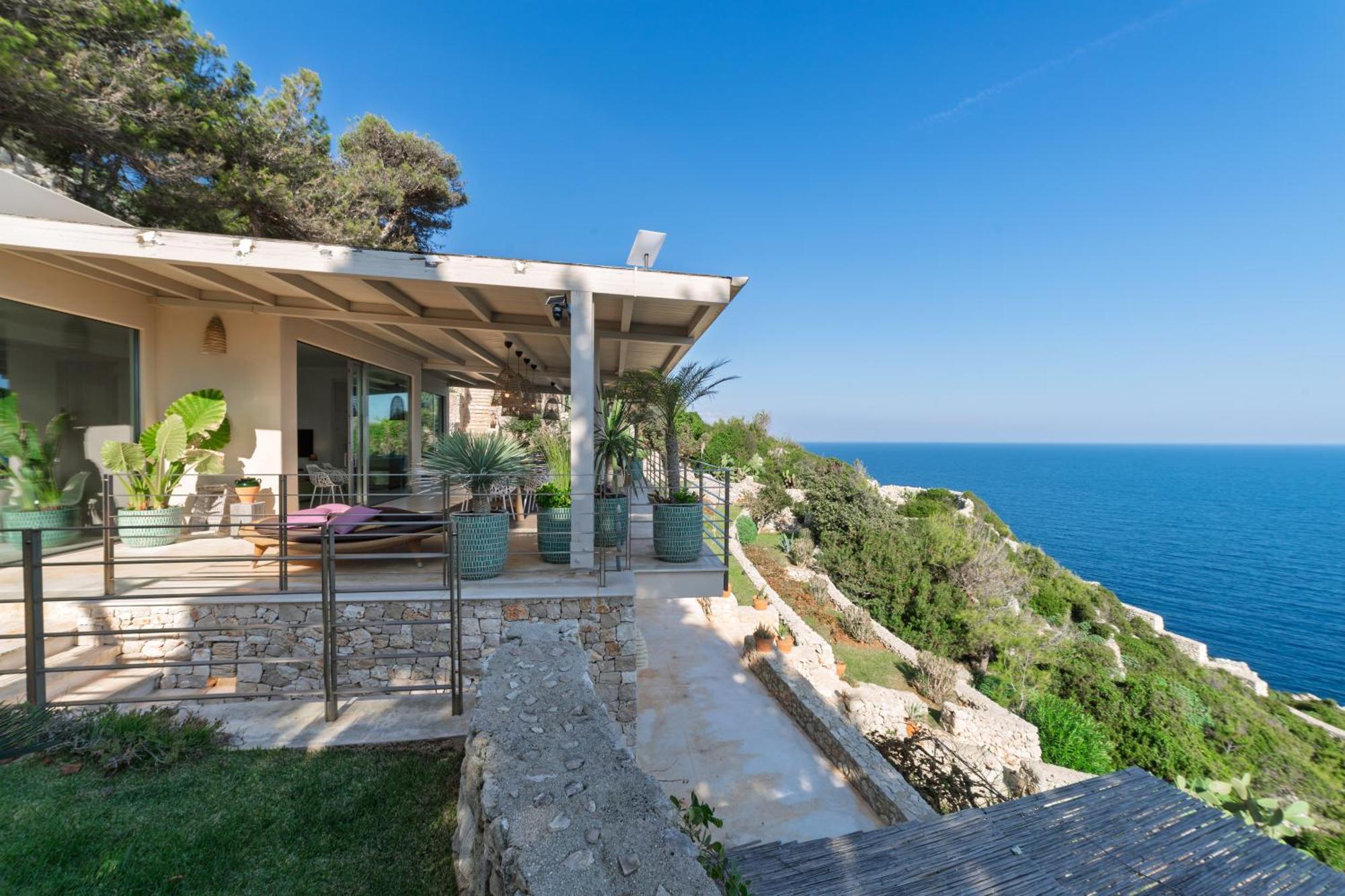 Villa Cliff Gagliano del Capo Esterno foto